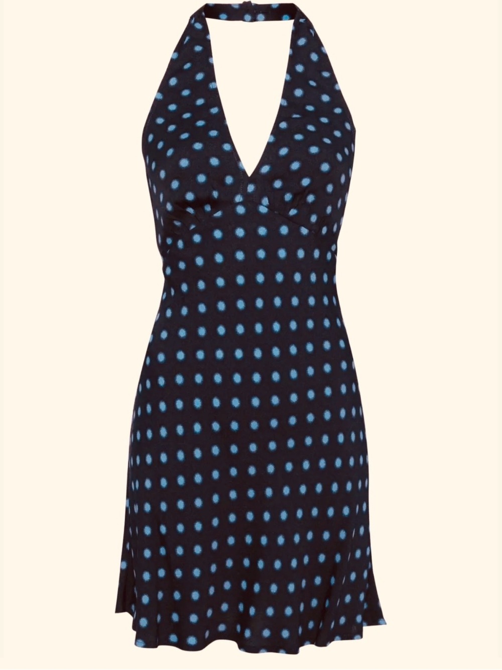 Donna Ricco Black and White Polka Dot Dress